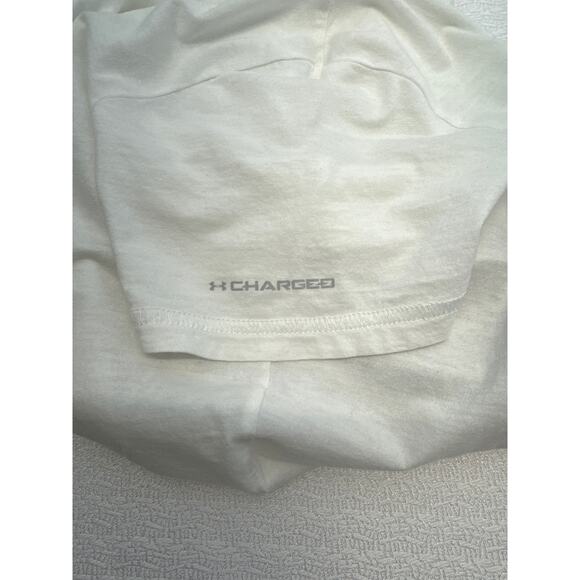 Under Armour FSU Graphic V-neck Tee women sz L - Picture 4 of 7